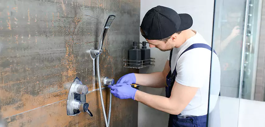 Shower Pan Replacement in Garland