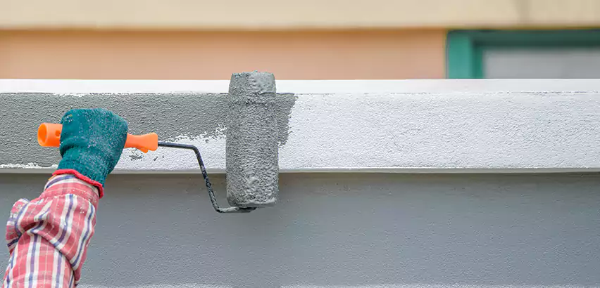 Concrete Wall Waterproofing in Garland